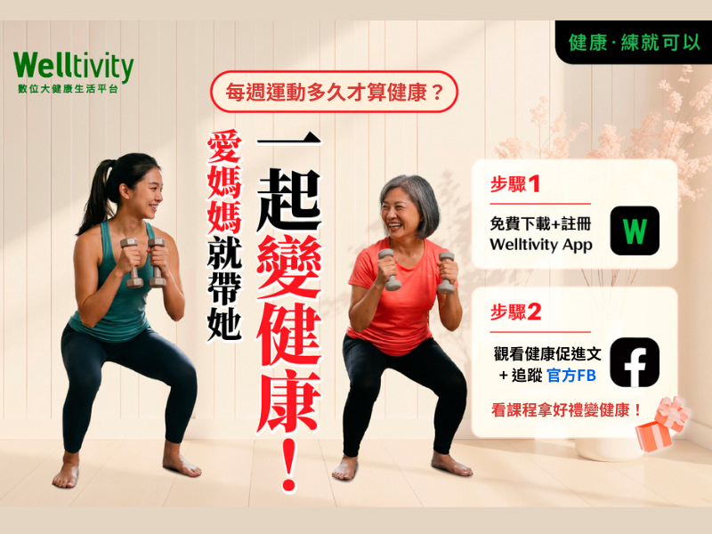 Welltivity揪媽更健康